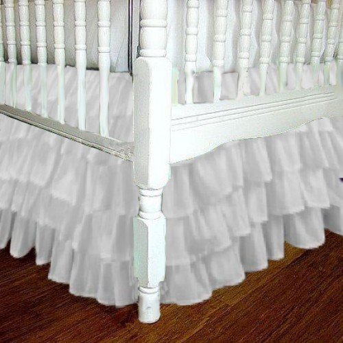 short crib skirt