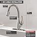 Delta Faucet 9158-SW-DST Fuse, Single Handle Pull-Down Kitchen Faucet, Stainless/White