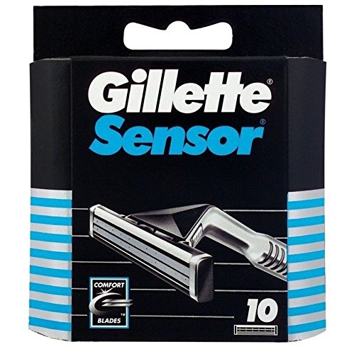 10 bis 60 Klingen Gillette Sensor (10 Klingen)