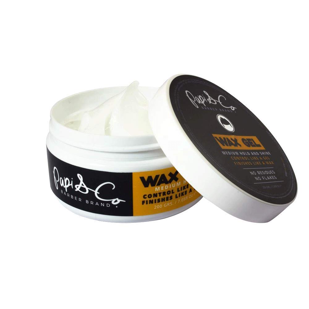 Amazon Com Papi Co Wax Gel For Hair Medium Hold Flake Free