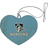 GRAPHICS & MORE Johns Hopkins University Primary Logo Heart Love Wood Christmas Tree Holiday Ornament