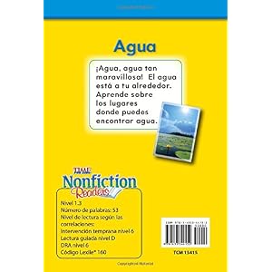 Agua (Water) (Spanish Version) (TIME FOR KIDS® Nonfiction Readers) (Spanish Edition)