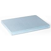 LOFE Adjustable Memory Foam Pillow's One Layer - 1 Height 2'' Insert for Cervical Pillow for Neck Pain Relief, CertiPUR-US Memory Foam Piece, Ultra Thin Pillow for Stomach Sleeper, Blue, Ultra Soft