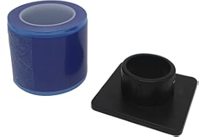 KingWei Dental Barrier Film Roll Tape Blue 4" x 6" 1200 Sheets for Dental,Tattoo and Makeup Microblading,Disposable Dental Barrier Tape with Dispenser Box