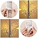 LED Birch Tree Lights LightMe Artificial 8FT 132 Warm White LED Lighted Birch Tree Lamp for Office, Home, Patio, Garden, Festival, Party, Wedding, Christmas, Halloween Decor Indoor Outdoor(White Tree)