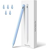 Stylus Pen for iPad 11th&10th&9th Generation,Fast Charge Pencil for Apple iPad,Palm Rejection,Tilt Sensitivity,Compatible with 2018-2025 iPad11/10/9/8/7/6th,Pro 13" M4/12.9"/11",Air 3/4/5/M2,Mini 5/6