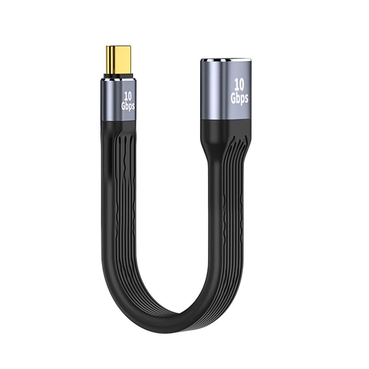 CY USB 3.1 Type C Male Host to USB3.0 Type AF OTG Flat Slim FPC Data Cable 13cm Compatible with iPhone 15 Laptop Phone — image 1