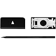 MACSEEJI Replacement Black UP(Down) Arrow Keycap Scissor Clip Hinge for MacBook Pro/Air A2141 A2251 A2289 A2179 A2337 A2338 A2442 A2485 A2681 A2779 A2780 A2991 A2992 A2918 2020-2024 Year Keyboard