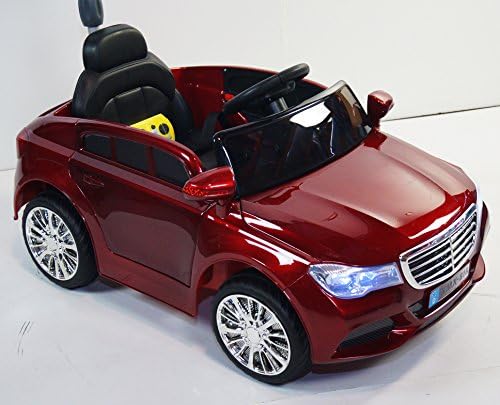 Kids Sport Edition Mercedes Style 12v Ride on Toy with Doors, Remote, Push Handle, Music, Lights