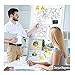 Deryun 35 Pack 8X3mm Refrigerators Magnets Fridge Magnets for Whiteboard