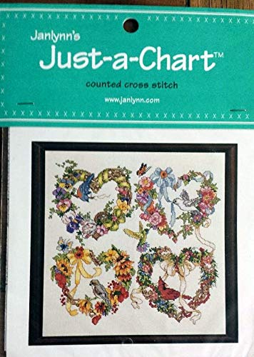 Amazoncom Janlynns Just A Chart Counted Cross Stitch - 