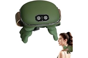 Portable Neck and Back Massagers for Shoulder for Pain Relief Deep Tissue, Heated Massager 2025,Electric Kneading Massage Pil
