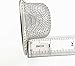 2.75'' Diameter Mesh 304 Stainless Steel Sink Strainer Hair Catcher Stopper Bathtub Shower Drain Hole Filter (2Pack)