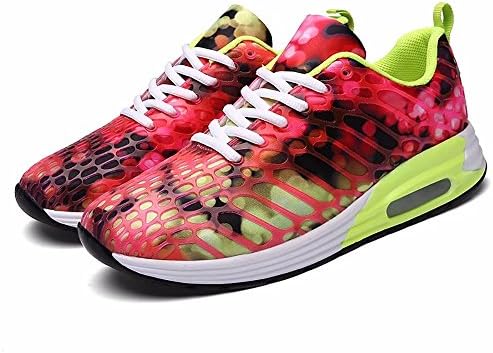 Wonvatu Women Men Breathable Fashion Running Sneakers Comfortable Lightweight Walking Athletic Shoes
