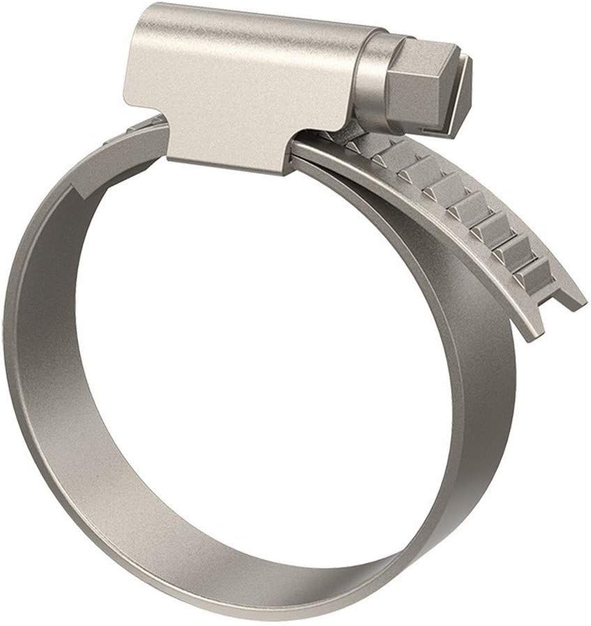 Desa 15630110 Clamp - Endless INOX 90 - 110, Black/White