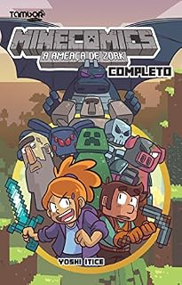 Livro Minecomics - A Ameaça de Zork - Edição Completa