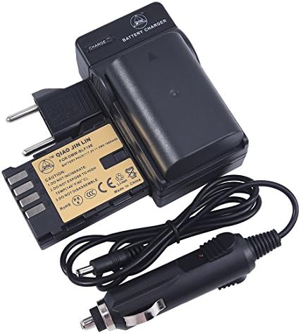 QIAOJINLIN 2-Pack Backup Energy Travel Kit for Panasonic DMW-BLF19E Lumix DC-G9 DMC-GH3 DMC-GH3A DMC-GH3AGK DMC-GH3GK DMC-GH3H DMC-GH3HGK DMC-GH3KBODY DMC-GH4H DMC-GH4 Digital Camera