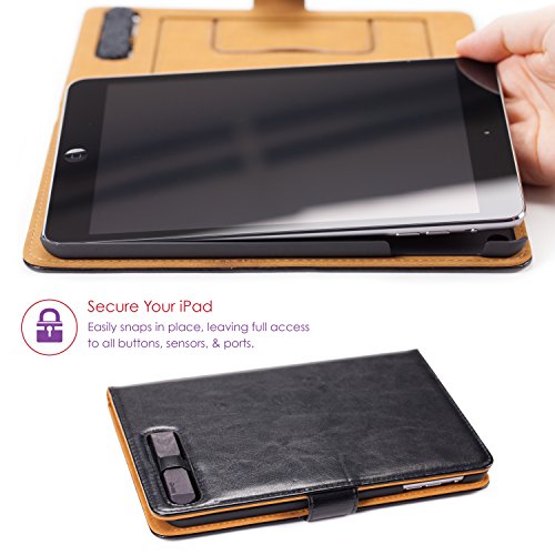 Gwee Best Apple iPad Mini Smart Case with Multiple Features and Screen Cleaner - Fits iPad Mini 1, 2, and 3 only - Protective iPad Cover, Multi-Angle iPad Stand, and Microfiber Screen Cleaner