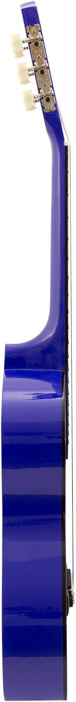 Mad About MA-CG02 3/4 Classical Guitar Blue with Case 6 Months Lessons view 3
