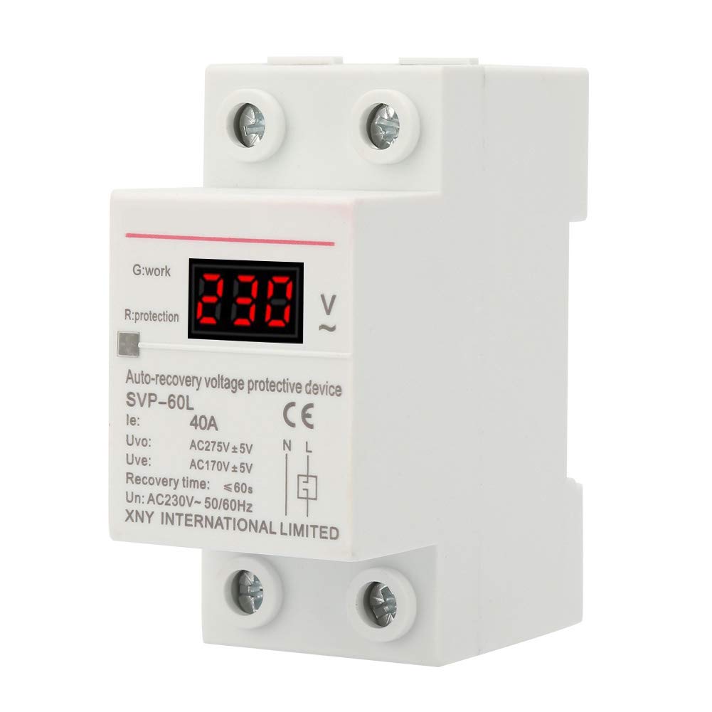 SVP-60L Single Phase OverVoltage Protector Automatic Voltage Protective Device
