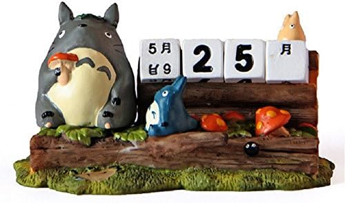 Mini Cute Totoro Calendar Model Toy Cartoon Action Figure PVC Dolls My Neighbor Totoro Movie Kids Toys Christmas Gifts