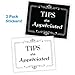 Wall26 Tips are Appreciated Sticker/Decal Store Sign