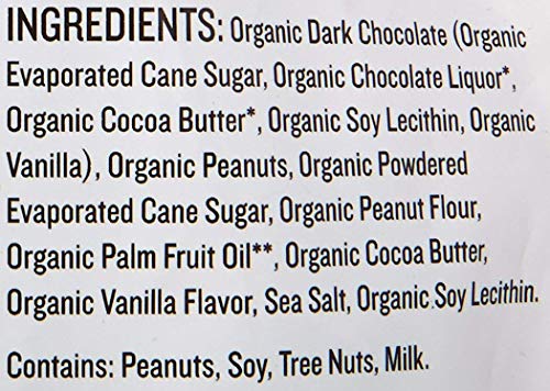 Justin's Nut Butter Mini Peanut Butter Cups,Variety 2 Milk Chocolate and 2 Dark Chocolate 4.7 Ounce Ea. (Pack of 4)