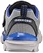 Skechers Kids Electronz Z Strap Sneaker , Black/Royal,13.5 M US Little Kid