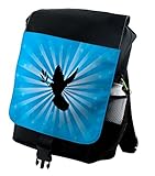 Lunarable Abstract Backpack, Geometric Sharp