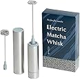 Naoki Matcha Electric Matcha Whisk and Milk Frother with Single and Double Frother Head Set - Barista Style Preparation for Matcha Green Tea & Lattes