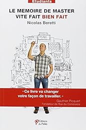 Le  mémoire de master vite fait bien fait