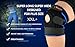 Knee Brace Support by Motion Infiniti - Double Hinged Locking Mechanism for ACL, Meniscus Tear, Arthritis, and Athletes.The True Plus Size XXL,3XL,4XL.