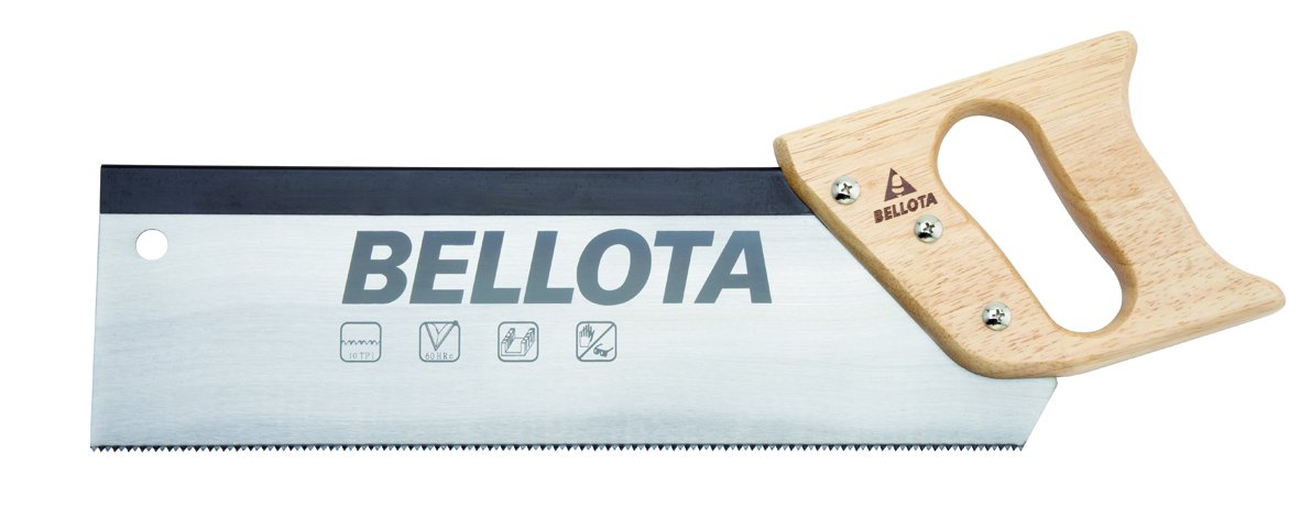 Bellota 4561-14 Coaster Saw Wood Handle 350 mm, Standard, 350 mm