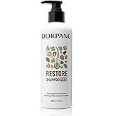 DORPANG Restore Shampoo for Thinning Hair, Peptide Shampoo for Women & Men with AnaGain™, Clinically Formulated to Support Thicker, Fuller-Looking Hair & Scalp Balance, Sulfate-Free, 12 fl oz (355ml)