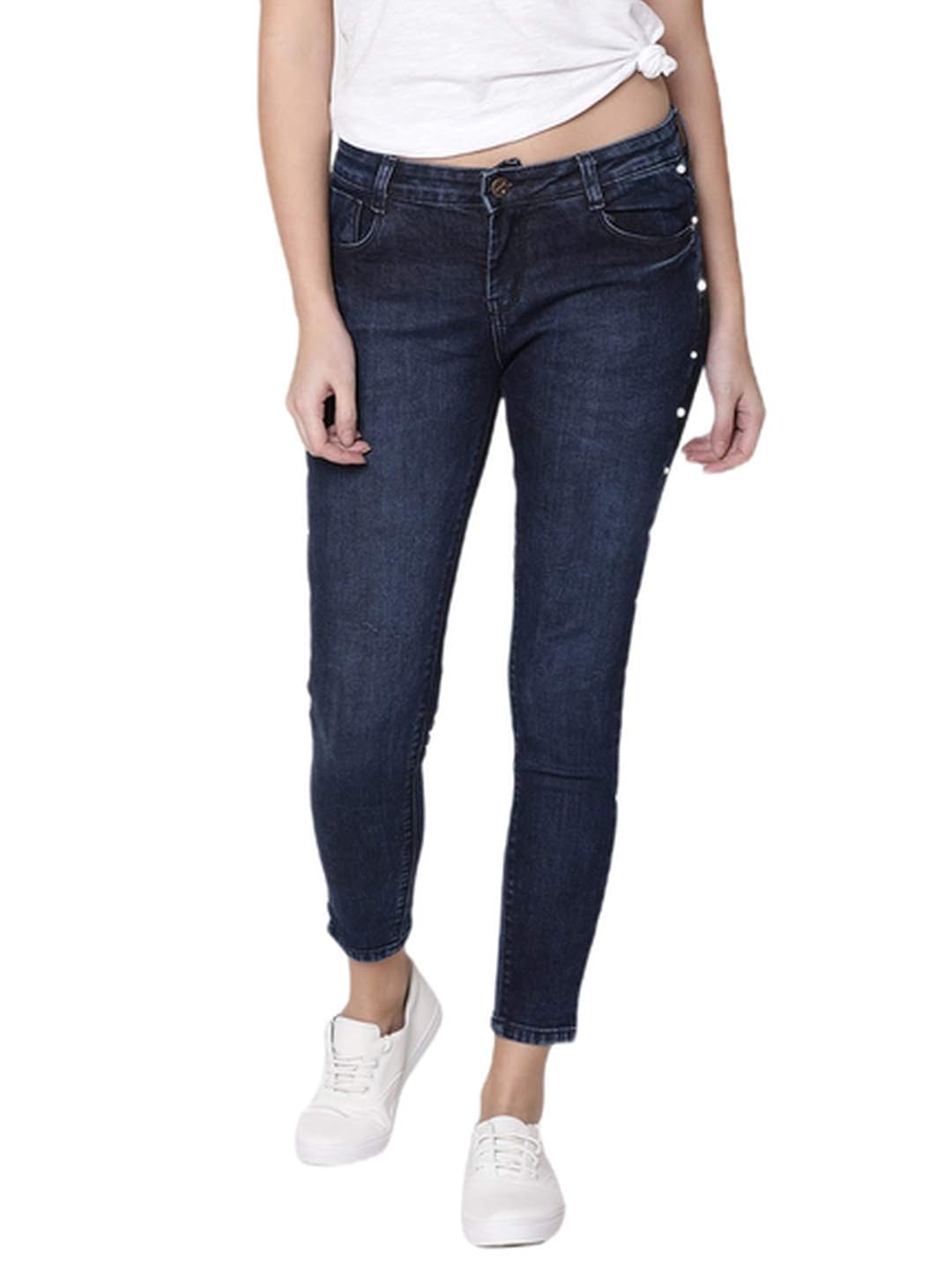 Buy ZHEIA Women's Carrot Skinny Jeans at Amazon.in