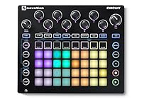 Novation Circuit Groove Box w/ Sample Import: 2-Part Synth, 4-Part Drum Machine and Sequencer
