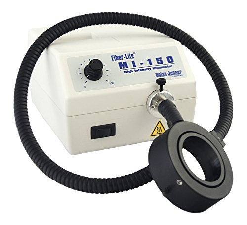 51lS iwa5kL Dolan-Jenner Fiber-Lite Mi-150RLF 660000391015 115V Fiber Optic Illuminator System with 60 mm Annular Ring Light A3739M…