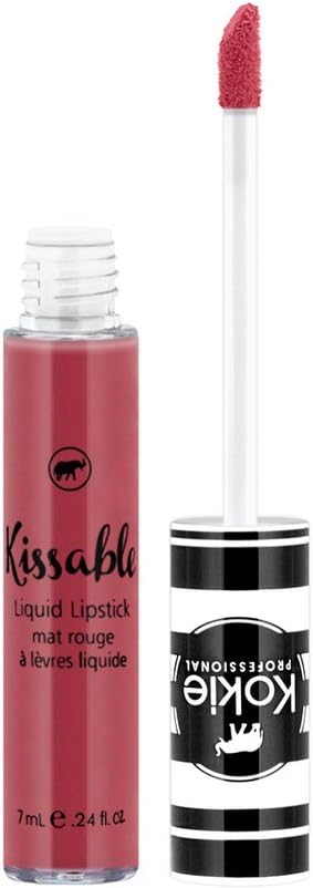Kokie Cosmetics Kissable Matte Lip Gloss, Blow a Kiss, 0.24 Fluid Ounce