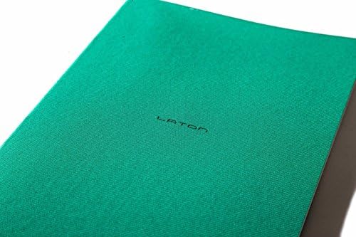 Laton Stripy Premium Notebook (Green)