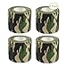 EAmber Camo Wrap Tapes Camouflage Form Wrap 1.96'' x 177'' Military Army Hunting Self-Adhesive Protective Bandage for Flashlights,Bicycle