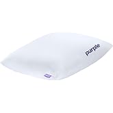 Purple Freeform Pillow - Standard Size - Customizable Cooling Neck Pillow with Adjustable Fill, GelFlex Grid and MicroFlex Moon Foam, Personalized Height and Firmness for All Sleepers