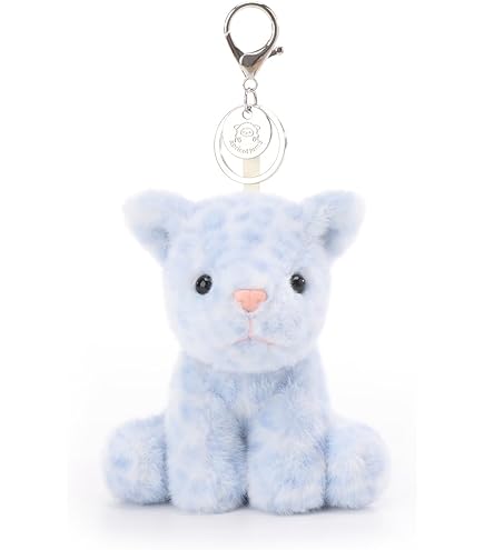 Amazon.com: Apricot Lamb Gray Rat Mouse Cute Keychain Soft Stuffed