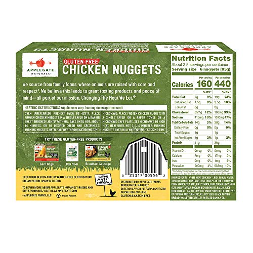 1 Applegate+Natural+Gluten+Free+Chicken+Nuggets