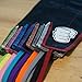 WOD Nation Wrist Wraps Cloth Support Wraps for Strength - Superior Protection for Olympic Weightlifting, Cross Training, Powerlifting - Fits Men and Women - Free Carrying Bag - 100% Guarantee