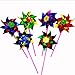 50PCS TKOnline Paradise Party Pinwheels, Amazing Party, Beach and Backyard Pinwheels, Multi Bright Colors.