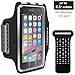 Running Arm Bands for Cell Phone, Adjustable Workout Phone Holder Arm Case for iPhone 11/11Pro Max/Xs Max/XR/X/8/7/6s Plus Sports Jogging Band for Samsung Galaxy S20/S10/S9/S8 Plus (Brown)
