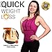 AQUIVA Neoprene Sweat Sauna Suit Trainer Vest for Women with Adjustable Waist Trimmer Belt for Weight Loss