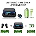 Bluetooth 5.0 Wireless Earbuds with 3000mAh Charging Case[As Power Bank] Up to 150H Playtime,Hi-Fi Stereo Workout Bluetooth Headphones,Stereo Sound Inear Earphones with Built-in HD Microphone-Black