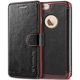 iPhone 6 Plus Case, Verus [Layered Dandy][Black] - [Premium Leather Wallet][Slim Fit] For Apple iPhone 6 Plus 5.5