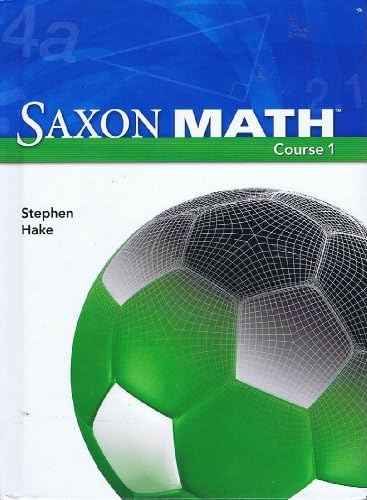 Amazon.com: Saxon Math Course 1 Teacher's Manual Volume 1